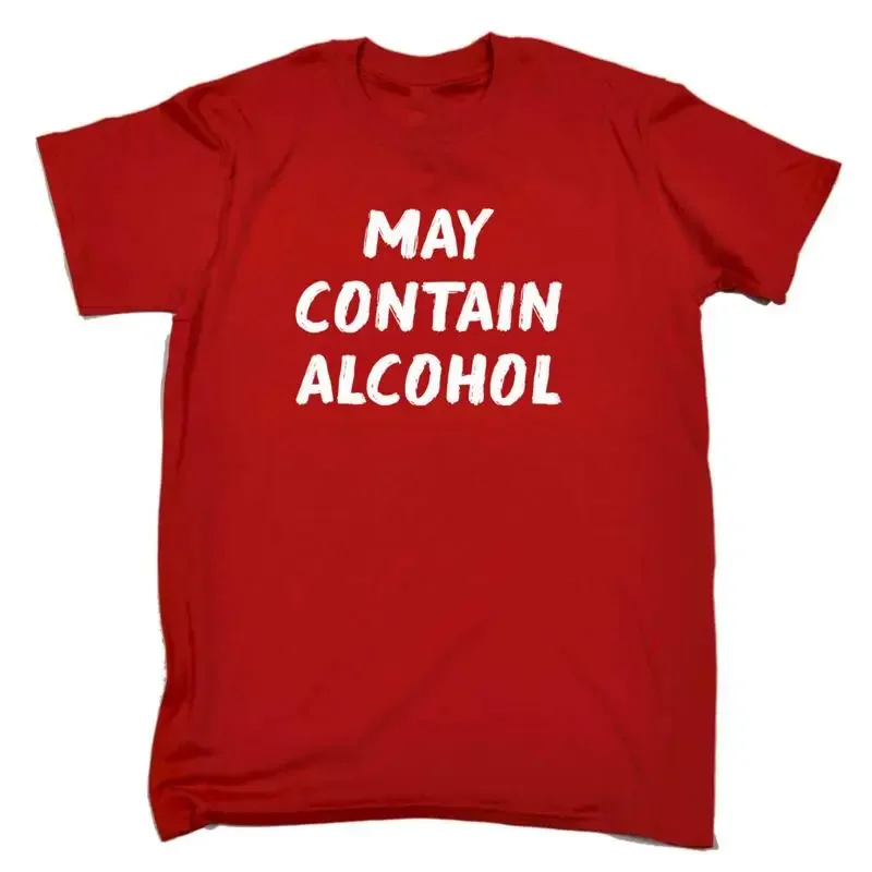 Beer Wine Gin - May Contain Alcohol Text Beer Wine