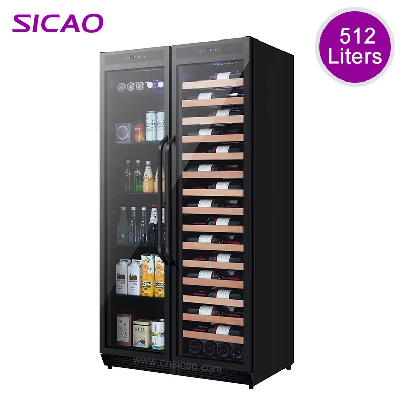 Built In Beverage Fridge Doubl - đánh giá và giá Wine Beer Fridge Under Counter