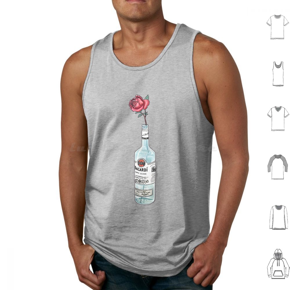 Rum Bacardi Flower Artwork Tan - đánh giá và giá Beer Wine Gin