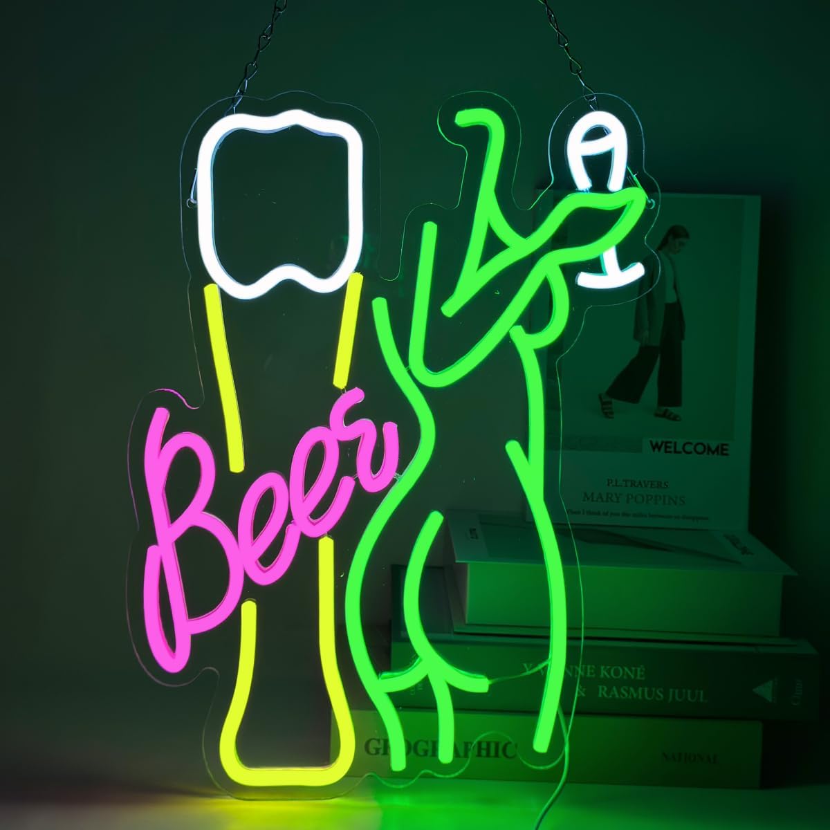 Beer Neon Sign Women's Body Ne - đánh giá và giá Wine In Beer Store