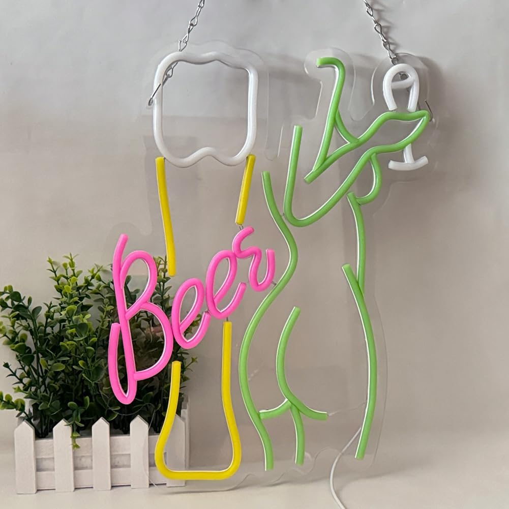 Beer Neon Sign Women's Body Ne - đánh giá và giá Wine In Beer Store